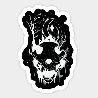 Scarewolf Sticker